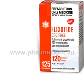 Flixotide (Fluticasone) CFC Free 125mcg 120 Doses/Inhaler