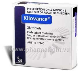 Kliovance 28 Tablets/Pack