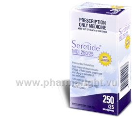 Seretide 250/25 Inhaler 120 Doses/Pack