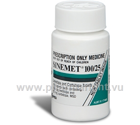 Sinemet 100/25 100 Tablets/Pack