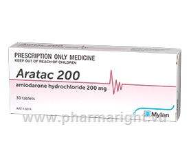 Aratac (Amiodarone 200mg) 30 Tablets/Pack