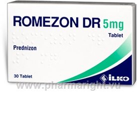 Romezon DR (Prednisone 5mg) 30 Tablets/Pack (Turkey)