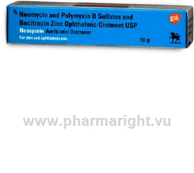 Neosporin (Neomycin/Polymyxin B/Bacitracin ) Eye Ointment 10g/Tube