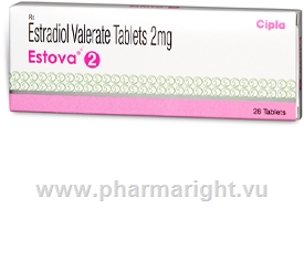 Estova (Estradiol Valerate 2mg) 28 Tablets/Pack