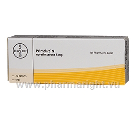 Primolut N (Norethisterone 5mg) 30 Tablets/Pack
