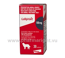 Galliprant (Grapiprant 100mg) for Dogs 30 Tablets/Pack