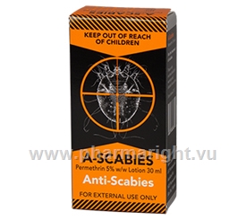 A-Scabies (Permethrin 5% w/w) Lotion