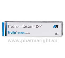 Tretin (Tretinoin 0.025%) Cream 30g/Tube