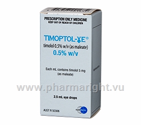 Timoptol XE 0.5% 2.5ml/Pack