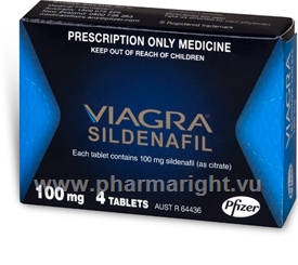 Viagra 100mg 4 Tablets/Pack