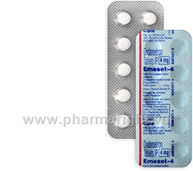 Emeset-4 4mg (Ondansetron) 10 Tablets/Strip