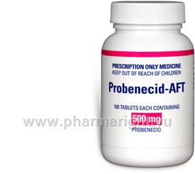 Probenecid-AFT 500mg 100 Tablets/Pack