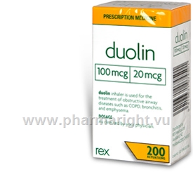 Duolin HFA CFC Free Inhaler 200 Doses/Pack