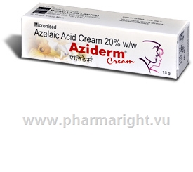 Aziderm Cream 20% (Azelaic Acid) 15g/Tube