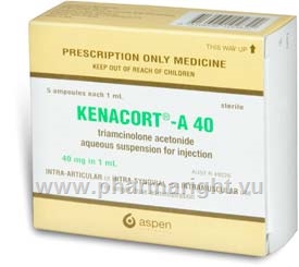 Kenacort-A40 5 Ampoules/Pack