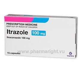 Itrazole 100mg 15 Capsules/Pack