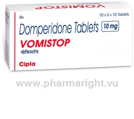 Vomistop (Domperidone 10mg) 500 Tablets/Pack