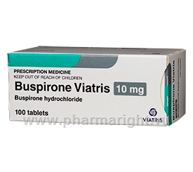 Buspirone 10mg 100 Tablets/Pack