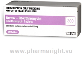 Arrow - Roxithromycin 300 50 Tablets/Pack