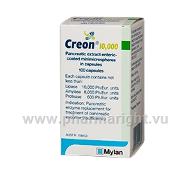 Creon 10000 (Pancreatin 150mg) 100 Capsules/Pack