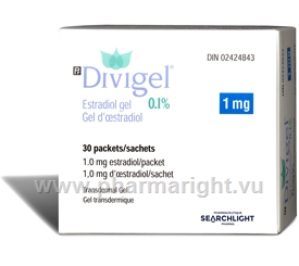 Fevigel Divigel 0.1% (Oestriol 1mg) 30 Sachets/Pack - PharmaRight.vu
