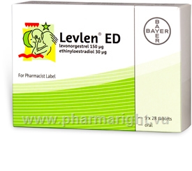 Levlen ED - PharmaRight.vu