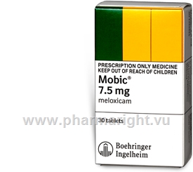 Mobic 7.5mg (Meloxicam) - PharmaRight.vu