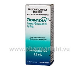 Travatan .004% Eye Drops (Travoprost) - PharmaRight.vu