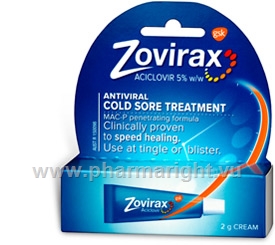 Novirax Zovirax Cream 5% - PharmaRight.vu